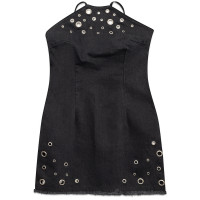 The Ragged Priest Groove Dress Charcoal