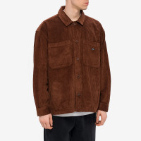 OBEY Monte Cord Shirt Jacket SEPIA