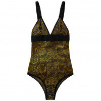 ARIES TIE DYE Fleur Lace Body LIME