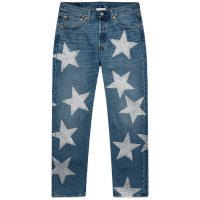 Collina Strada Levi’s Rhinestone 501’s SILVER STAR