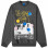 LO-FI Movement BY Design Crewneck Sweatshirt WASHED BLACK