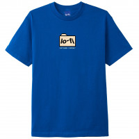LO-FI Folder Logo TEE ROYAL BLUE