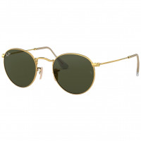 Ray Ban Round Metal ARISTA/G-15 GREEN