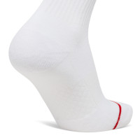 KYOTO Katsu Socks White,Light Pink