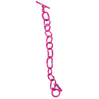 Collina Strada Crushed Chain Bracelet Metallic Pink