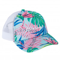 Hurley W Icon Script Trucker CELESTIAL TEAL