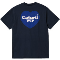 Carhartt WIP S/S Double Heart T-shirt BLUE