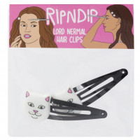 RIPNDIP Lord Nermal Hair Clip Pack White