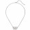 RIPNDIP Fuckin Fuck Pendant Necklace SILVER