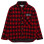 PHIPPS Quilted Flannel Overshirt RED