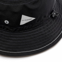 And Wander Pe/co HAT BLACK