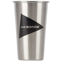 And Wander Miir Pint CUP 16oz BLACK
