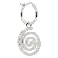 Perks And Mini Floating Spiral Earring Silver SILVER