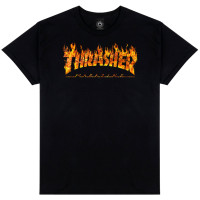 Thrasher Inferno Shirt BLACK