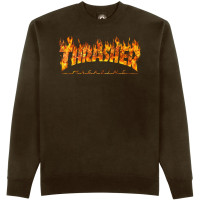 Thrasher Inferno Crew DARK CHOCOLATE