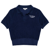 Sporty & Rich SR Sport SS Terry Polo NAVY