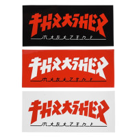 Thrasher Sticker Godzilla Rectangle ASSORTED