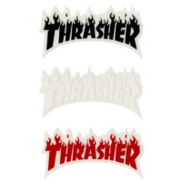 Thrasher Sticker Flame Logo Small ASSORTED