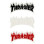 Thrasher Sticker Flame Logo Small ASSORTED