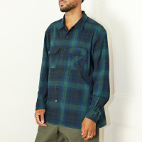 Engineered Garments Classic Shirt Blackwatch Cotton Flannel