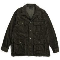Engineered Garments Suffolk Shirt Jacket Olive Cotton 4.5W Corduroy