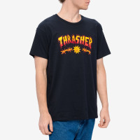 Thrasher Sketch T-shirt BLACK