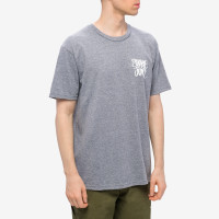 Shake Junt Jeff Lenoce Snap Tee Heather