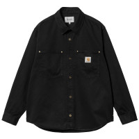 Carhartt WIP Derby Shirt JAC BLACK (GARMENT DYED)