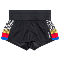 Hurley Nascar Color Blocked 2.5' Boardshort BLACK/WHITE