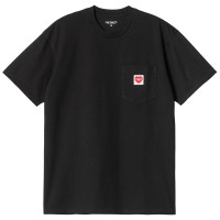 Carhartt WIP S/S Pocket Heart T-shirt BLACK