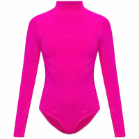 Hurley OAO Solid ZIP Back Surf Suit DRAGONFRUIT