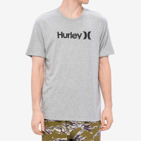 Hurley M Everyday Washed Core OAO Solid TEE DARK GREY HTR