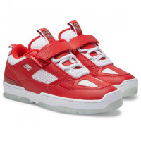 DC JS 1 Shoe  Red/White