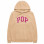 Pop Trading Company Arch Hooded Sweat SESAME