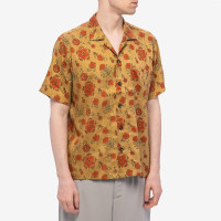 Karu Research Camp Shirt SS Silk OLIVE/BLACK