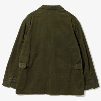 Engineered Garments Loiter Jacket Olive Cotton 8W Corduroy