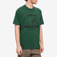 Grizzly Catch OF THE DAY SS TEE Forest Green