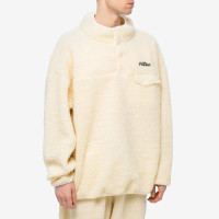 D.O.P.E Sherpa Fleece TOP White