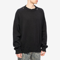 MARNI Boxy FIT Roundneck Sweater BLACK