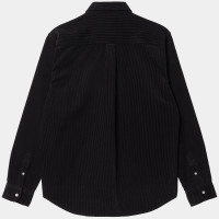 Carhartt WIP L/S Madison Cord Shirt BLACK / WAX