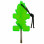 Starboard Tiki FIN KEY GREEN