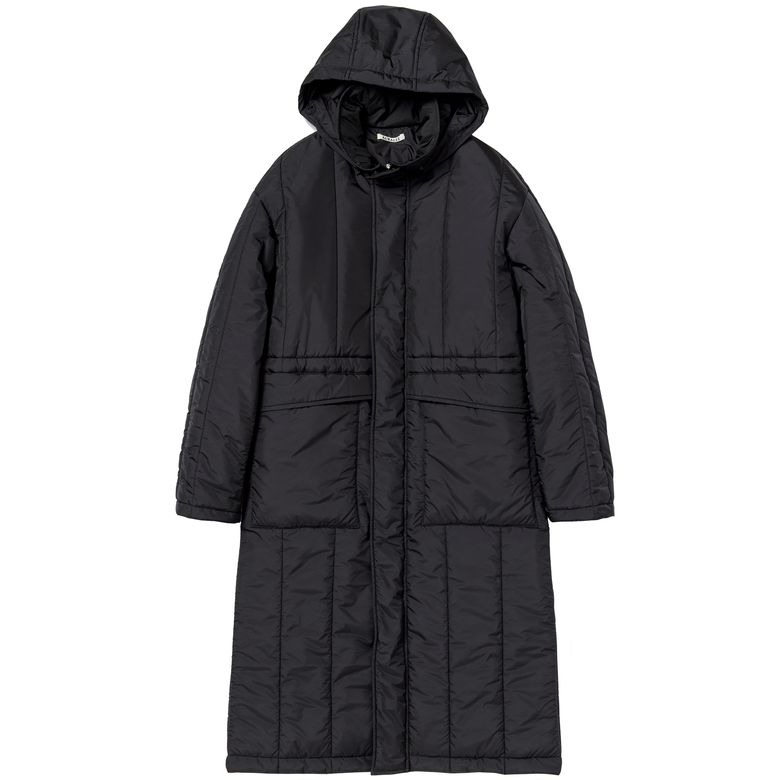 Пальто AURALEE Super Light Airy Nylon Padded Coat FW22 купить в 