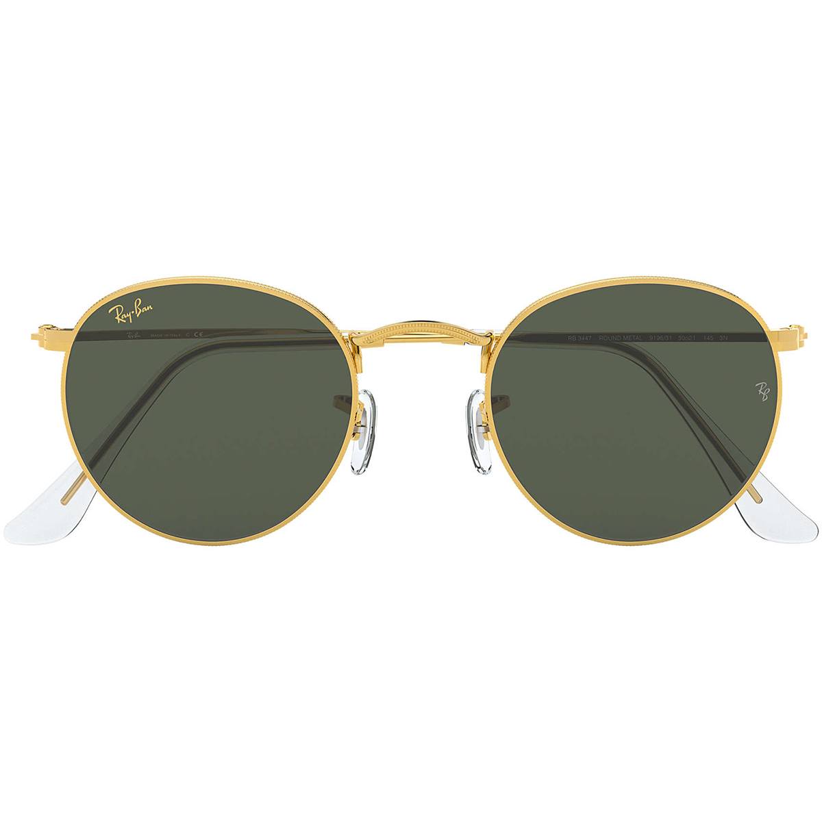 ray ban round metal classic 3447